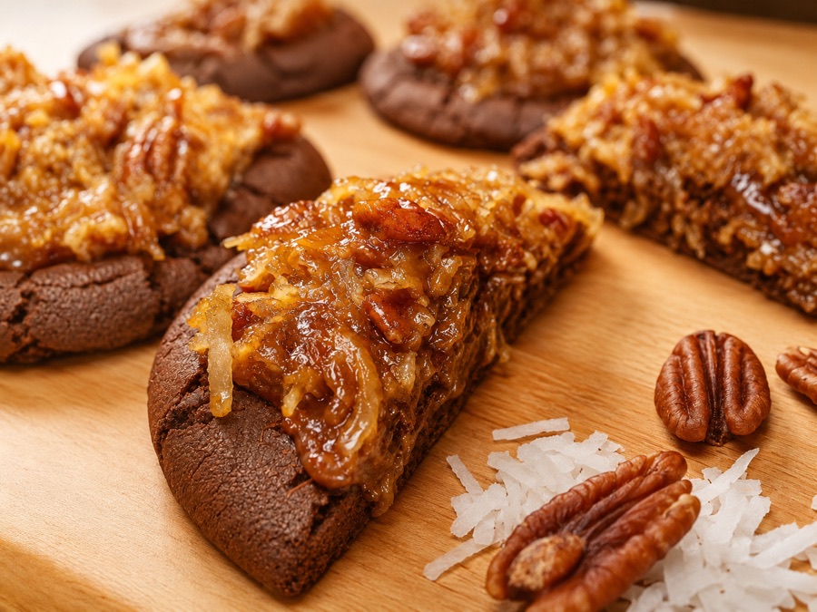 german chOcOlate cookie