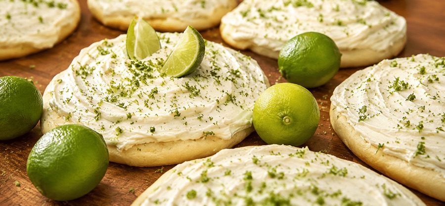 key lime cOcOnut cookie