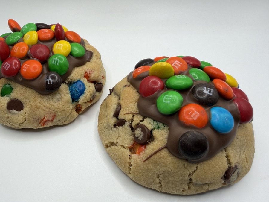 M and M cookie